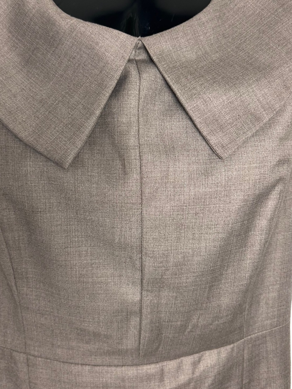 Gorgeous TCEC Sleeveless Shift Dress with Peter Pan Collar - Taupe *NWOT 🌸 - Picture 15 of 17
